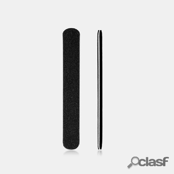 4 Pcs Unhas Kit de Arquivos 4 Lados Tiras Longas Cabeça