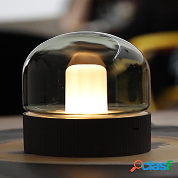 1 Pc Retro LED Quarto Cronometragem de cabeceira Luz para