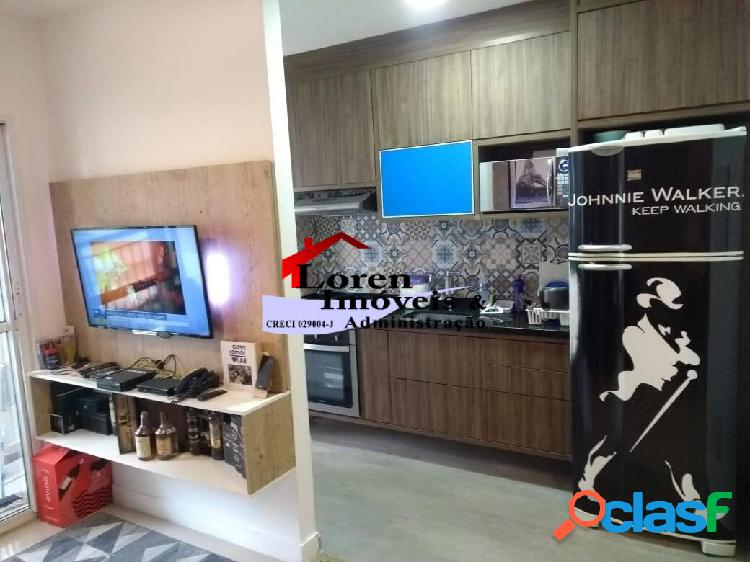 Apartamento 2 dormitórios Marapé Santos!