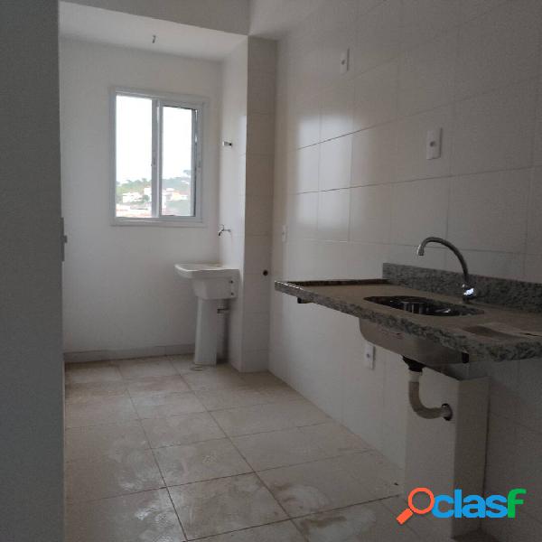 Apartamento novo 2 dormitórios com varanda em