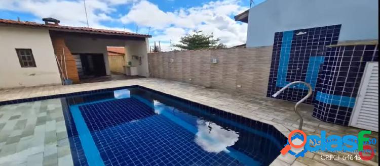 CASA COM PISCINA- 70M DO MAR- LOTE INTEIRO- BOPIRANGA -