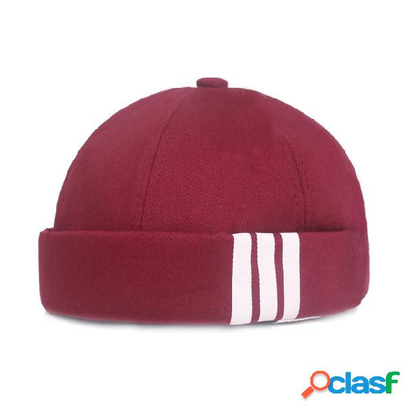 Mulheres Homens Caveira Bonés Retro Sem Aba Chapéus Casual