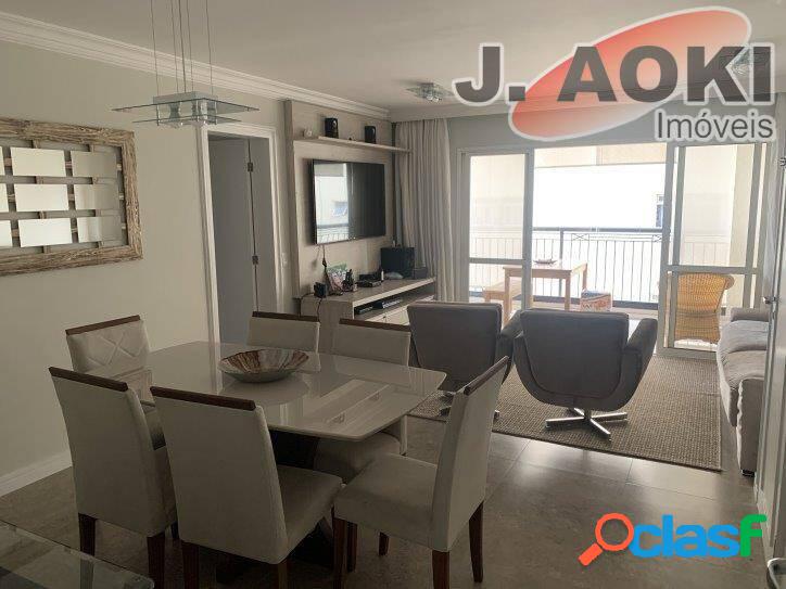 Apartamento para venda possui 115 m² com 3 quartos