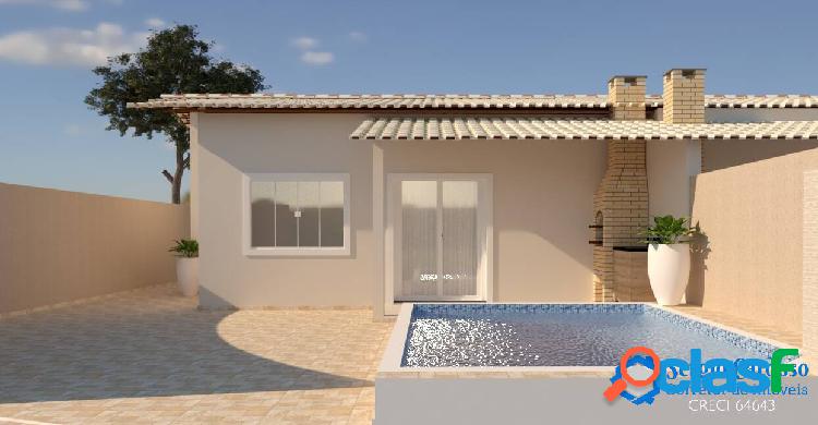CASA EM CONSTRUÇÃO=C/PISCINA=LADO