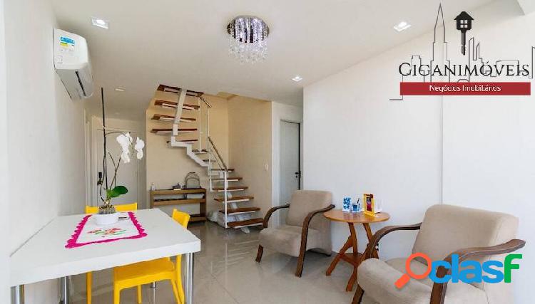 Cobertura Villas da Barra, Barra da Tijuca, 3 Quartos, 140m