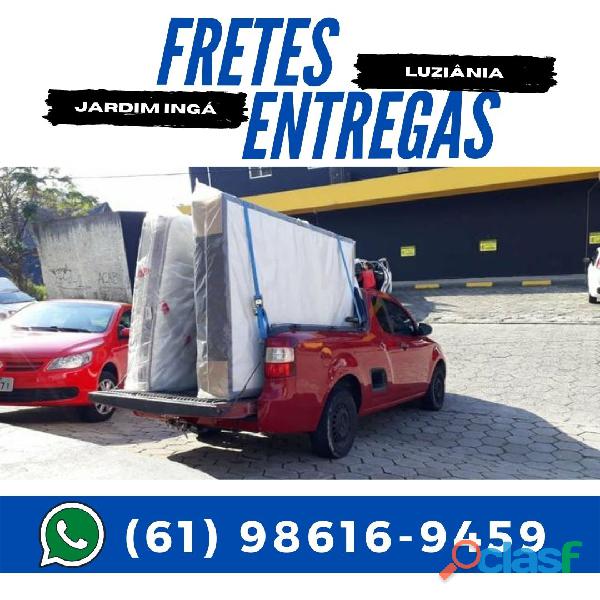 FRETE: Jardim Ingá Fretes Luziânia Fretes