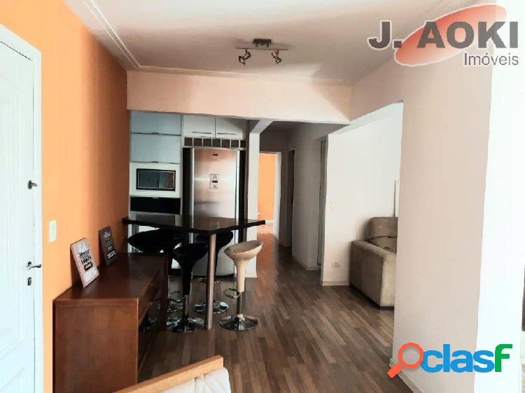 Apartamento para aluguel possui 90 m² com 2 quartos
