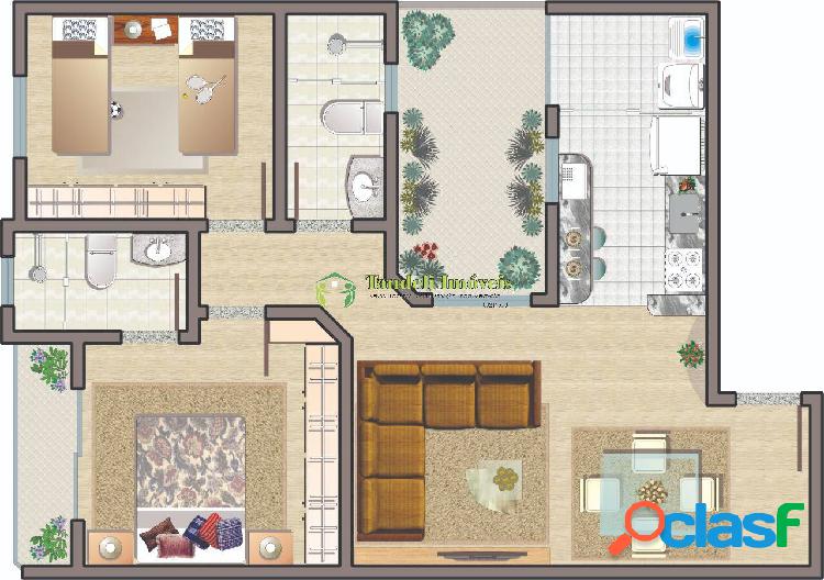 Apartamento sem condomínio 2 dormitórios (Jardim Utinga)