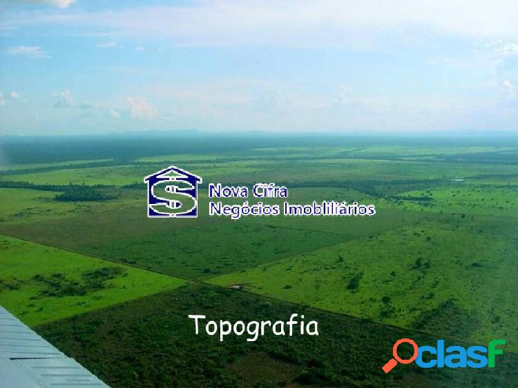 Fazenda com excelente topografia 57.700 hectares - Santana