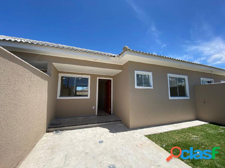 Itaipuaçu - Maricá: Linda casa 1ª locação com 02