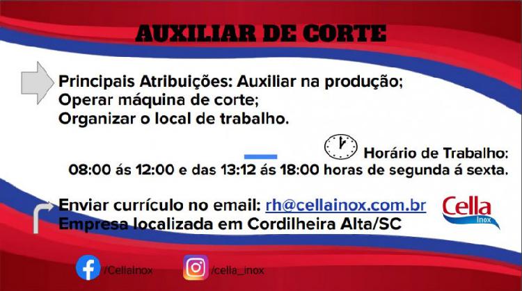 Auxiliar de Corte