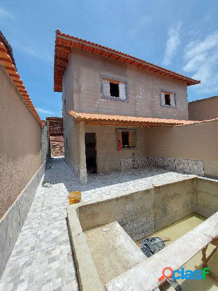 Sobrado novo independente de 2 dormitórios com piscina -