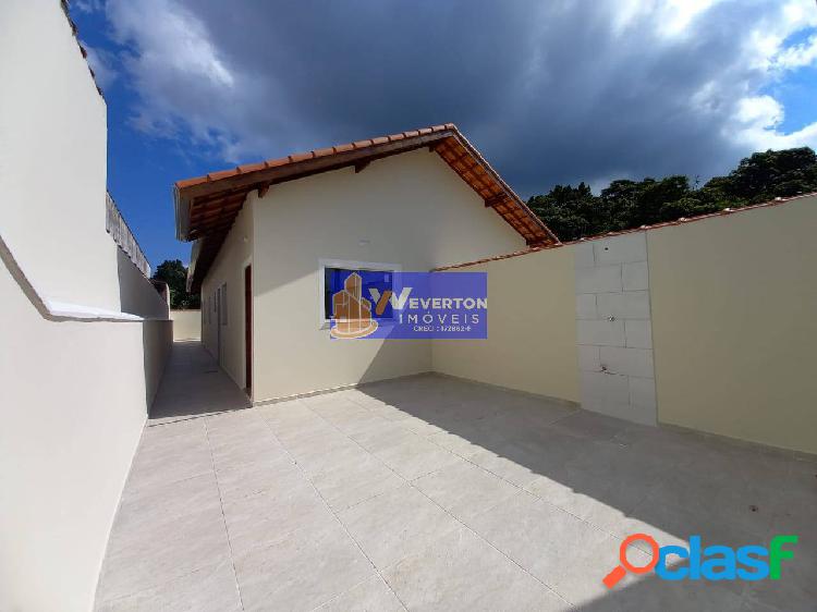 Casa Nova 2dormitórios 1suíte R$205.000,00 em Itanhaém na