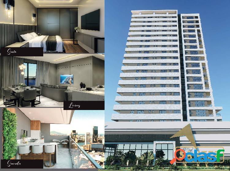 Excelente Apartamento em construção com 3 suítes no