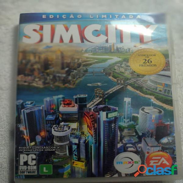 Game Sim City Edição Limitada Dvd Original + Manual