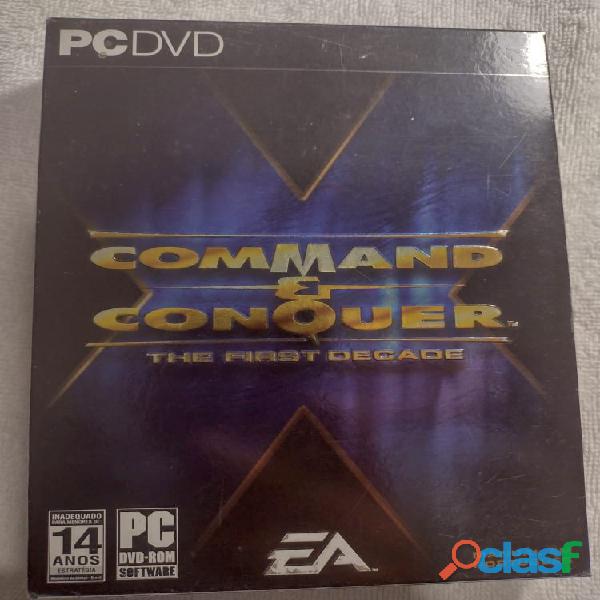 Kit Game Command & Conquer The First Decade Dvd + Manual