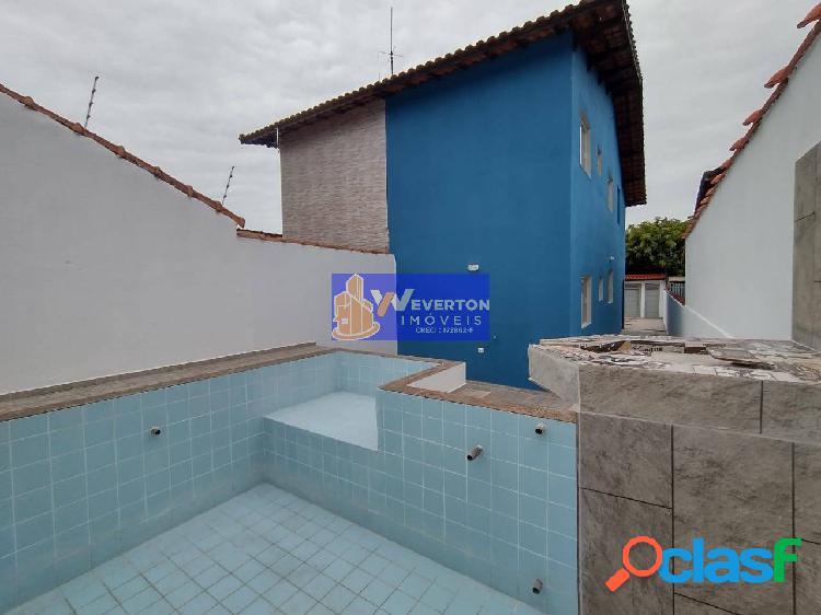 Sobrado 4 dorm. R$280.000,00 com Piscina em Mongaguá na