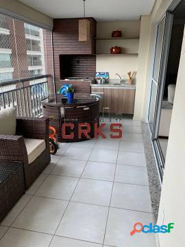 apartamento com 128m² com 3 quartos sendo 1 suíte e 4