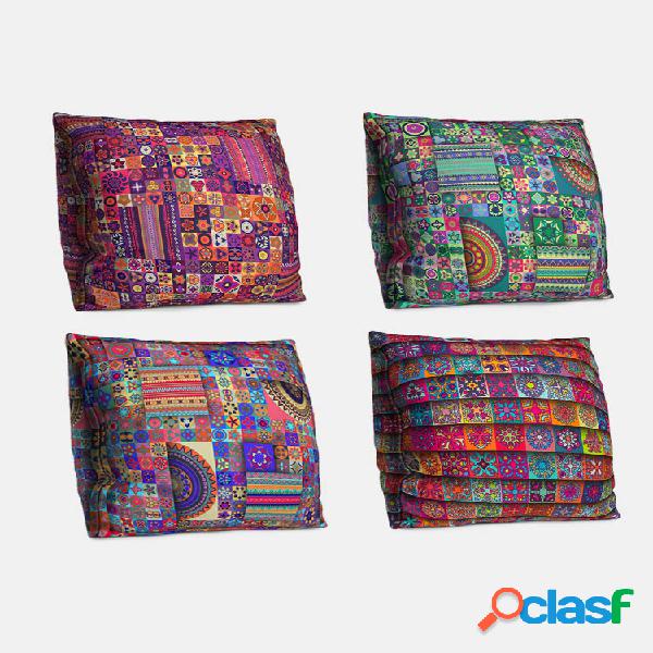 4 PCS A Conjunto Capa de Almofada Dupla Face Estilo Boêmio
