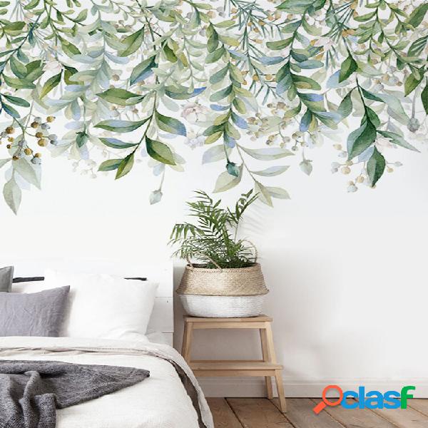 Plantas Padrão PVC impressão autoadesiva decoração de