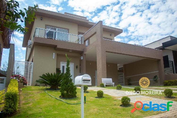 Casa á venda em Atibaia em condomínio - Pronta para morar