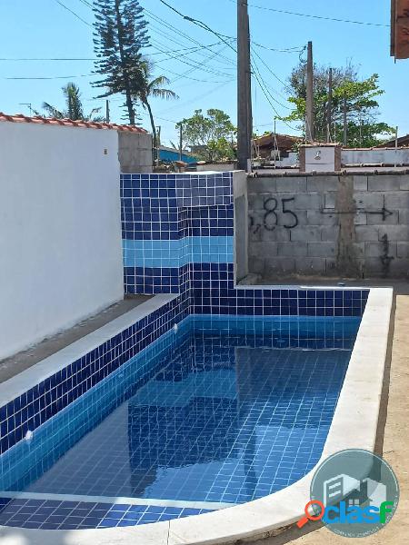 Casa com piscina no Bopiranga
