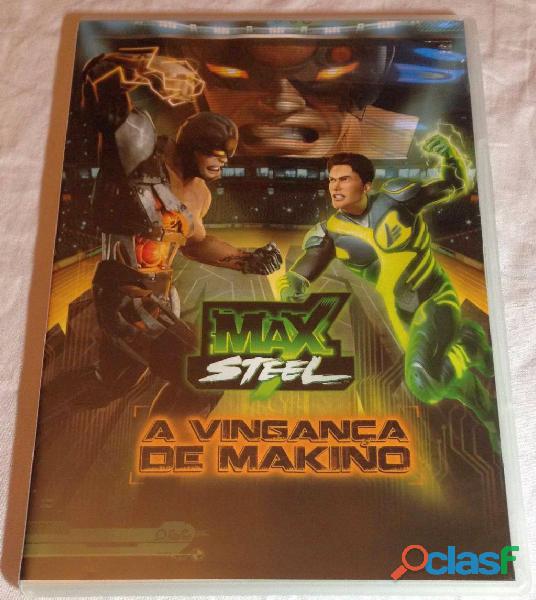 Dvd Original Max Steel A Vingança De Makino Animação