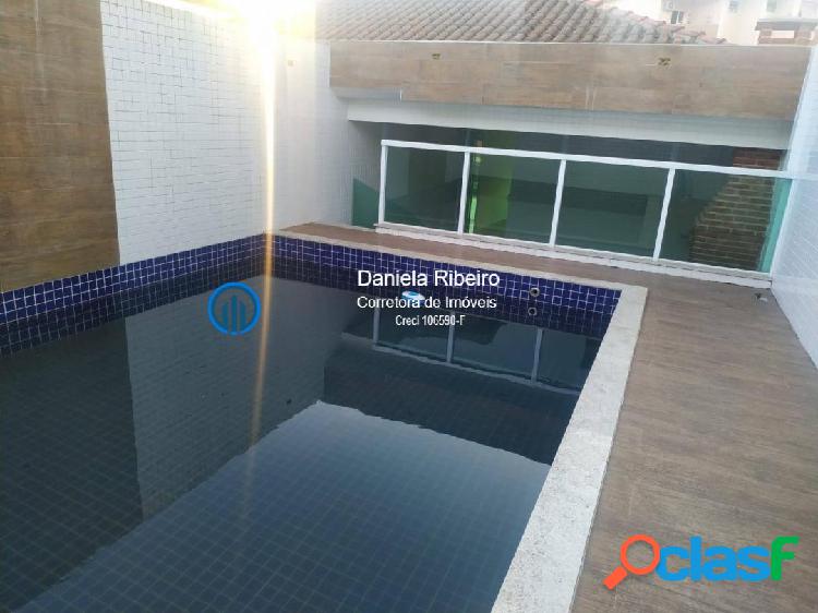 Casa Duplex - 270M²- 3 suítes, lavabo, Churrasqueira e