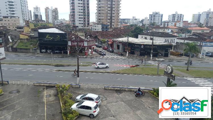 Apartamento 50 mts 1 Dormitório na Ocian Praia Grande.