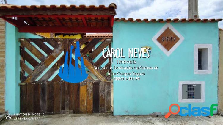 CASA NOVA *NÃO É GEMINADA* 2 DORMITÓRIOS FINANCIAMENTO
