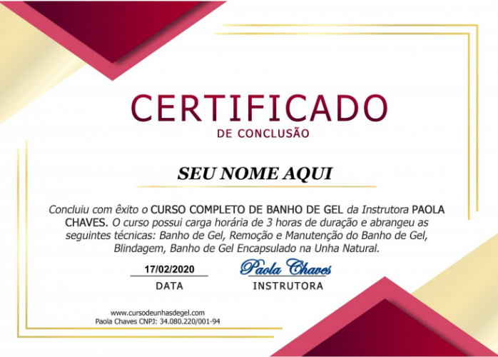 Curso Completo de Banho de Gel e Blindagem