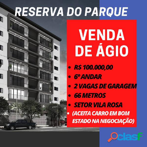 APARTAMENTO NO CONDOMÍNIO RESERVA DO PARQUE