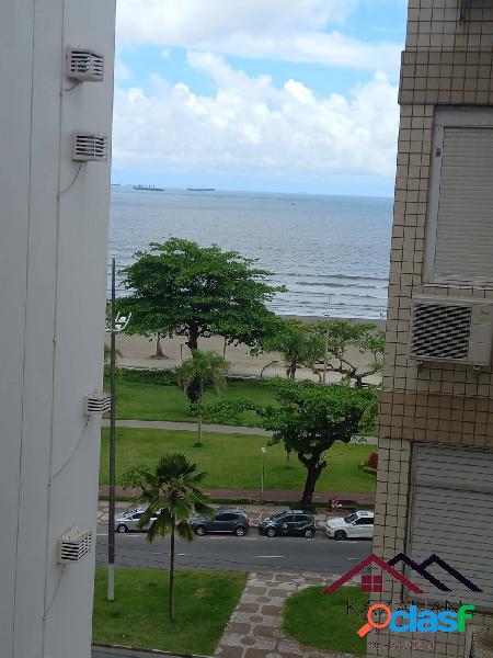 Apartamento 2 dormitórios - Embaré- Santos Vista Mar