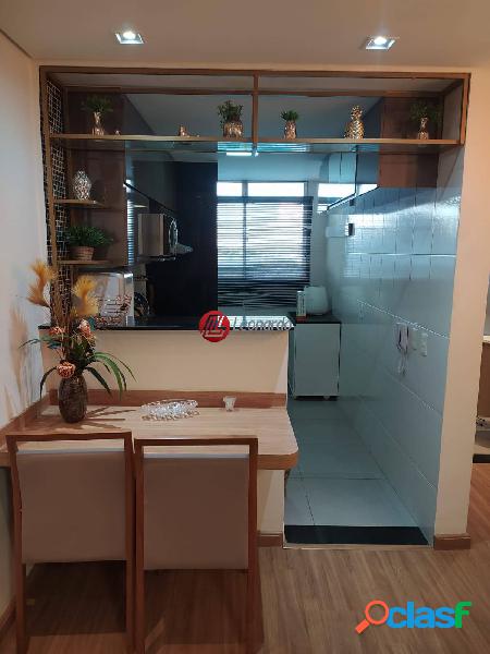 Apartamento com 2 quartos, sendo 1 suíte - Região do