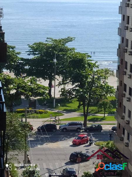 Apartamento todo reformado 2 Dormitórios Vista ao mar