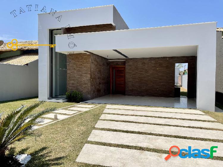 Belíssima casa com projeto moderno e piscina em Itaipuaçu!