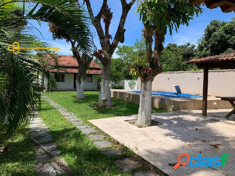 Casa em Itaipuaçu, terreno de 1000m², com piscina! -