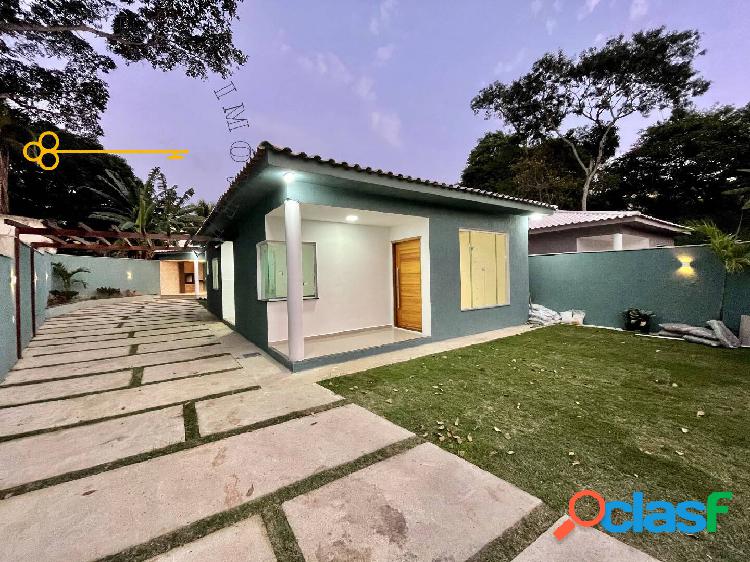 Lindíssima casa com piscina no Boqueirão - Maricá!