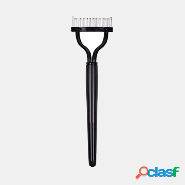 Portable Eyelash Curler Separator Foldable Eyelash Brush