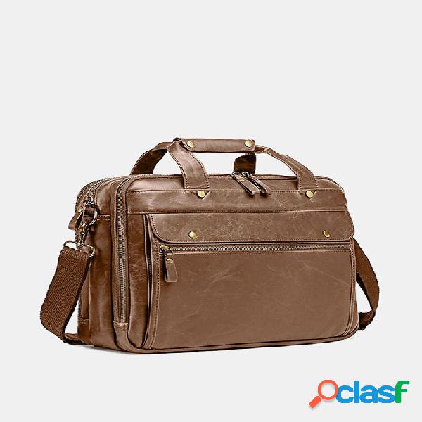 Laptop Masculino Retro multifuncional de 15,6 "Laptop Bolsa