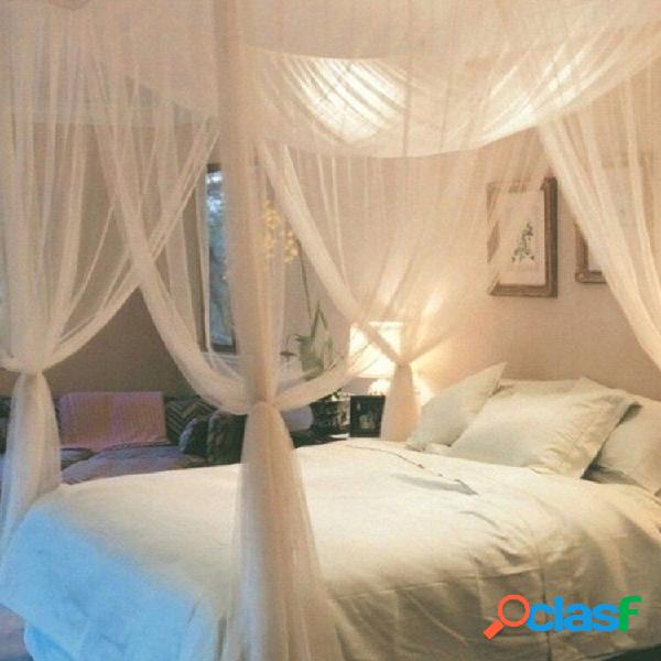 Mosquito Net 4 Corner Post Bed Canopy Mosquito Net Full