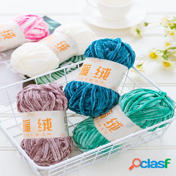 10 PCS 80m Cor Plush Corda Trança de Fios Corda Mão DIY