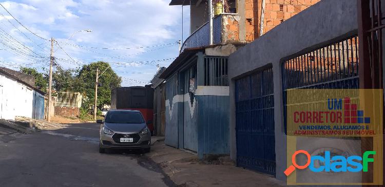 Casa de 2 quartos em lote escriturado na Samambaia DF