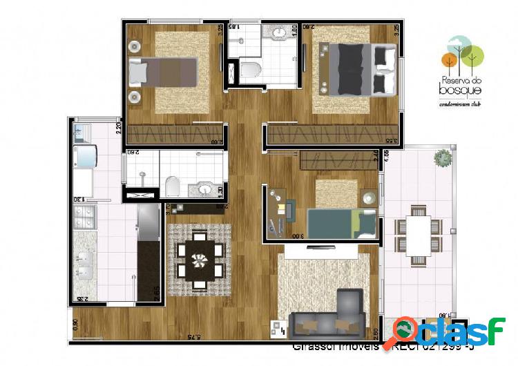 apartamento auto padrão em Bragança