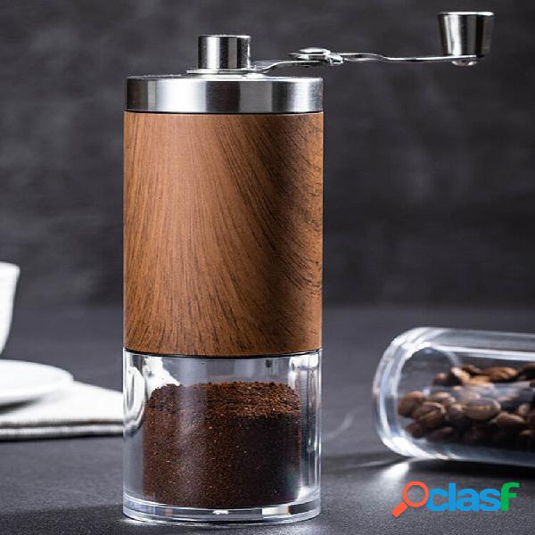 1 PC Mini manual portátil com manivela de café, feijão,