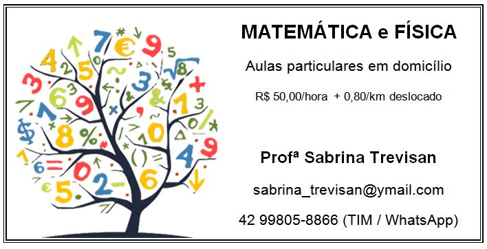 Matemática e Física Aulas Particulares