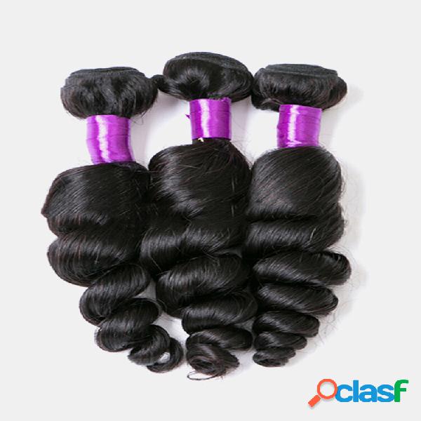 1 Pacote Brasileiro de Ondas Soltas Virgin Hiar Weave