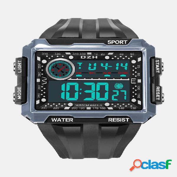 4 cores de plástico masculino esportes com tela grande