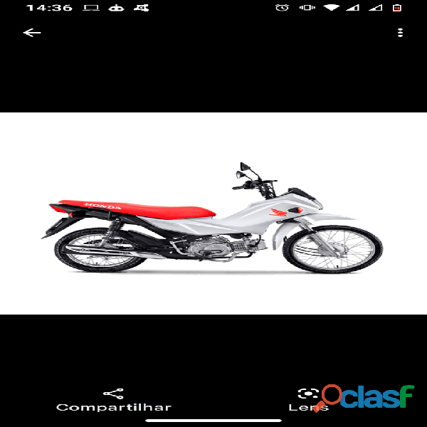Sua Moto Honda Pop 110i Zero KM