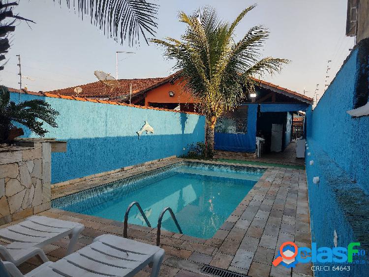 CASA MODERNA - PISCINA - ÁREA GOURMET -350M MAR CAMPOS